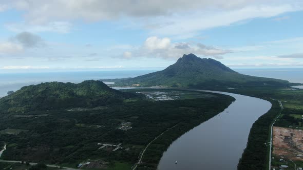 The Beaches at the most southern part of Borneo Island