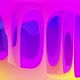 Abstract background of liquid shapes in pink-yellow colors - VideoHive Item for Sale