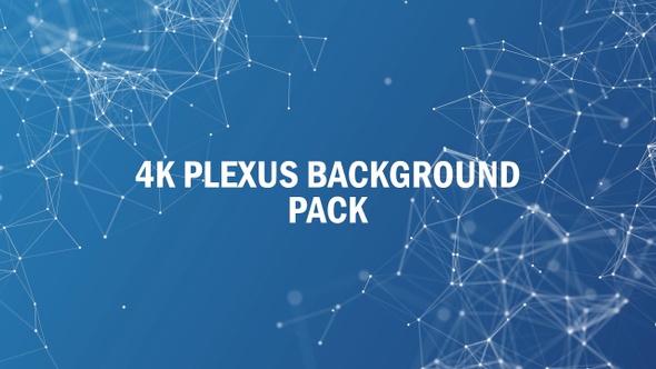 4K Plexus Background Pack