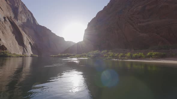 Colorado River in Glen Canyon Arizona United States of America