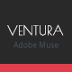 Ventura - Parallax One Page Muse Template - ThemeForest Item for Sale