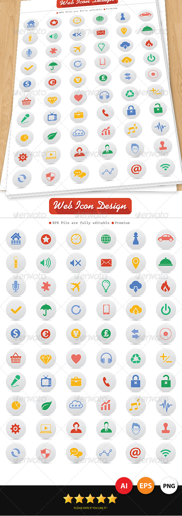 60 Web Icons Design