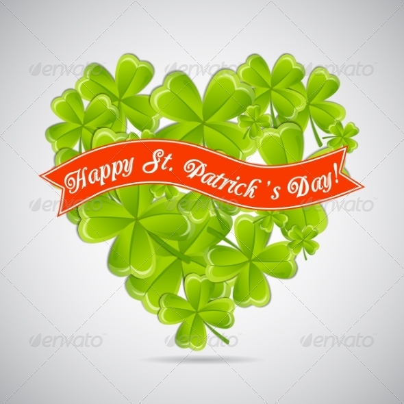 Clovers Greeting Card