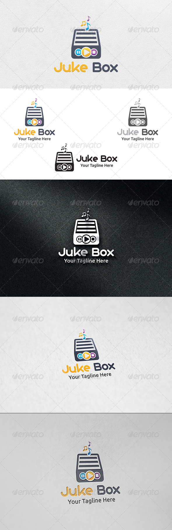 Juke Box - Logo Template