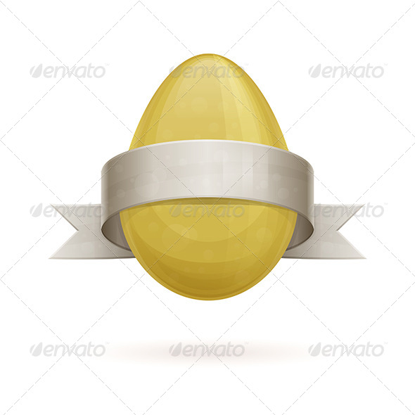 Egg with Ribbon