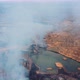 Aerial View of a Natural Disaster - Burning Grass, Air Pollution, Smoke Over a Fire - VideoHive Item for Sale