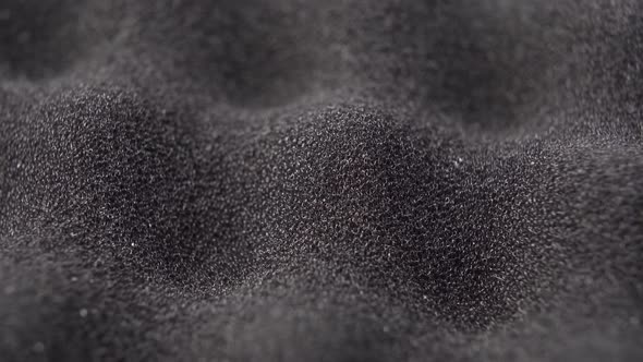 Foamed foam rubber macro shot