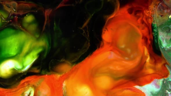 Close Up Of Abstract Colorful Fluid Paint Background Textured 29 alt