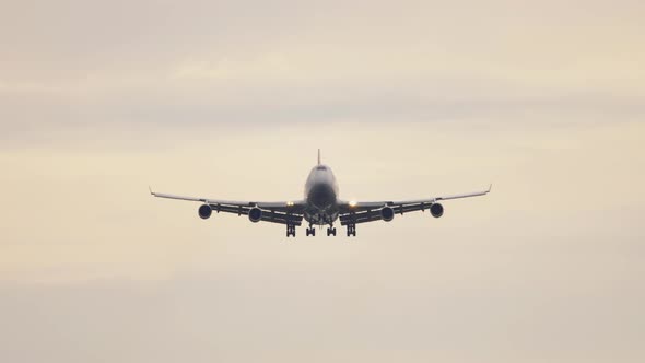 Final Approach at Early Morning