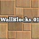 Hi-Res 4k Wall Blocks Texture 01 - 3DOcean Item for Sale