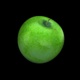 Rotating Green Apple - VideoHive Item for Sale