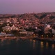 Night Vina del Mar Chile (aerial view, drone footage) - VideoHive Item for Sale