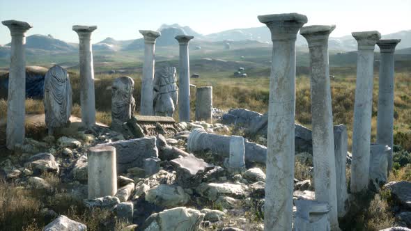 The Ancient Greek Temple in Italy