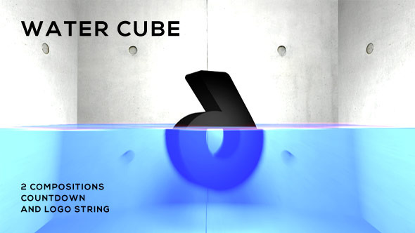 Water Cube - Countdown/Logo-String alt