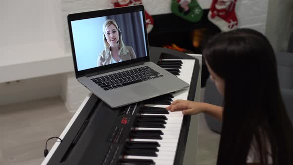 Music Piano Internet Class At Home