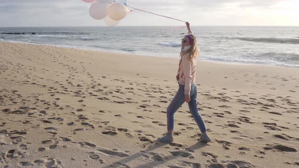 Girl With Balloons