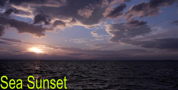 Sea Sunset 