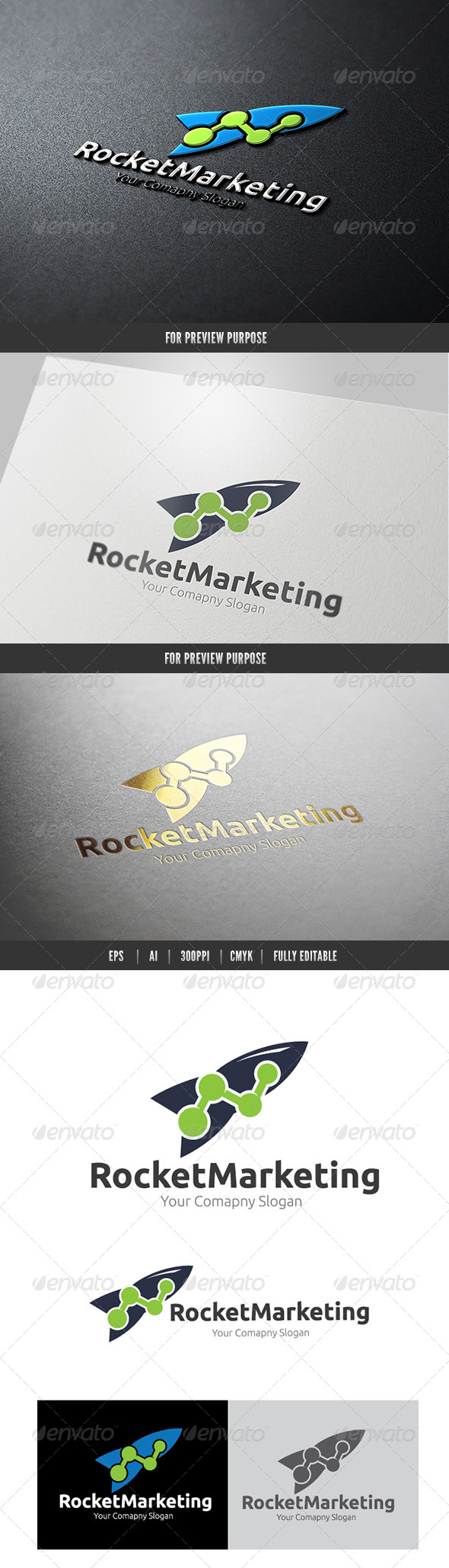 Rocket Marketing Logo