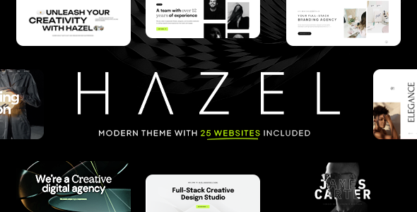 Hazel - Creative Agency Multi-Purpose WordPress Theme