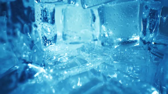 Ice Cubes, Abstract Background