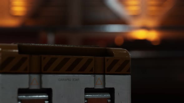 Sci-fi Tunnel or Spaceship Corridor alt