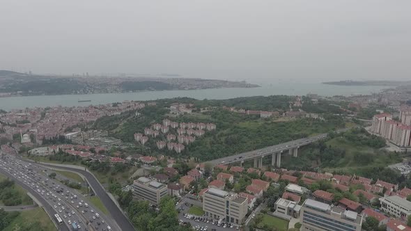 Istanbul Aerial Traffic and Towes