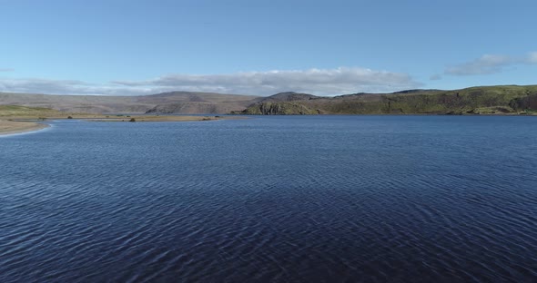 Kleifarvatn Lake in Iceland