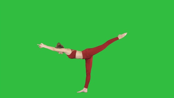 Tuladandasana or Balancing Stick Pose is an advanced yoga