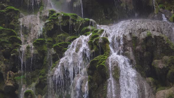 Tolantongo Grutas Waterfall in Mexico