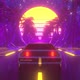 Delorean Retrowave Synthwave VJ Loop - VideoHive Item for Sale
