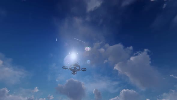 Quadcopter Flying