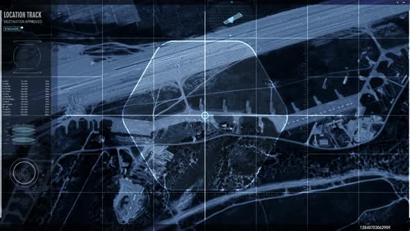 Military Air Base Location Track By Modern Radar Analysis System Software alt
