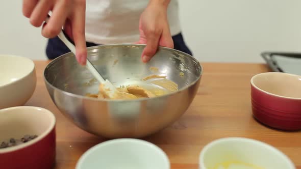 Process of preparing the dough