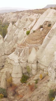 Cappadocia Landscape Aerial View