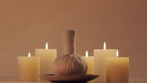 Spa background. Massage, oriental therapy, wellbeing and meditation concept.