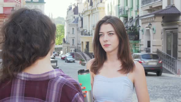 Lovely Young Woman Being Supportive for Her Upset Friend