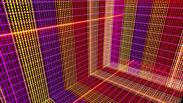 3d cosmic room cyperspace