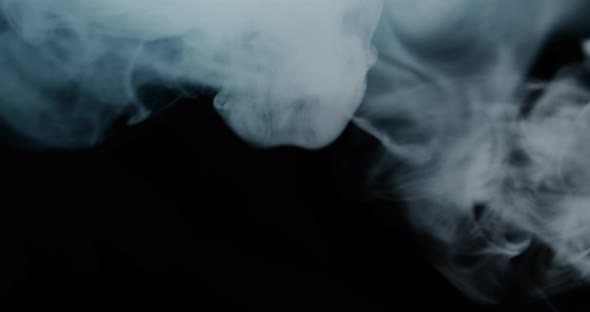Cinematic Smoke Transition in Slow Motion