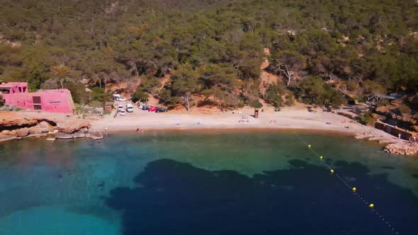 Cala Salada and Saladeta in Ibiza, Spain