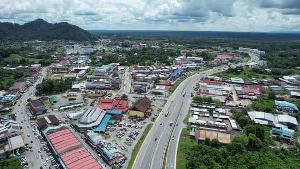 The Towns of Sarawak, Borneo, Malaysia