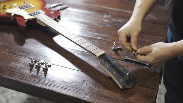 Wizard Repairs Musical Instrument Electric Guitar