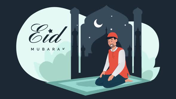 Eid Celebration Animation Scene Quick Pro 04