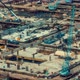 Time Lapse of Construction Site with Heavy Construction Machinery in Metropolis - VideoHive Item for Sale
