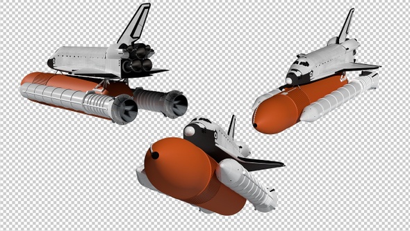 Space Shuttle Isolated alt