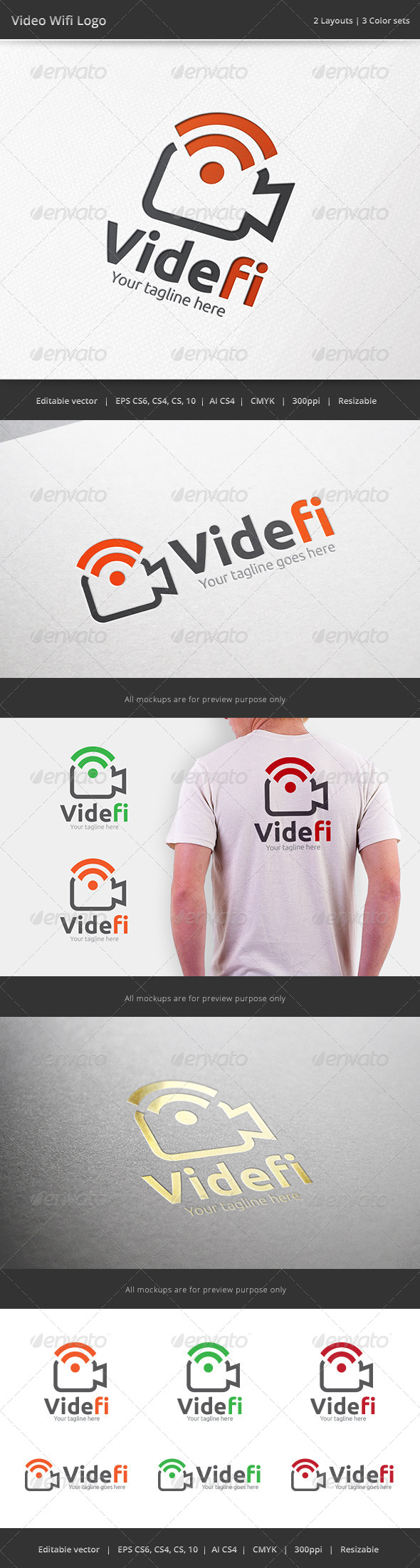 Video Wifi Camera Logo