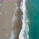 Flying Over Wavy Sea and Beach - VideoHive Item for Sale