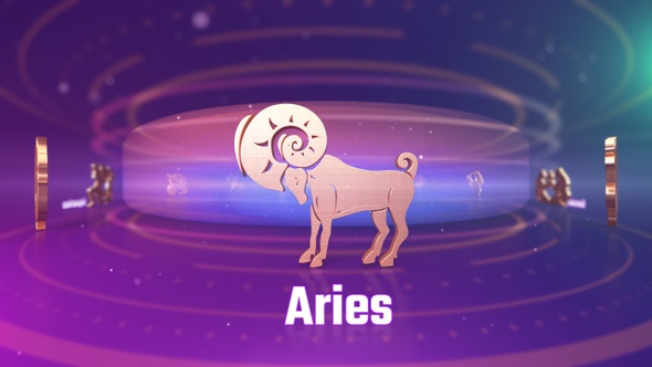 3D Zodiac Sign Background