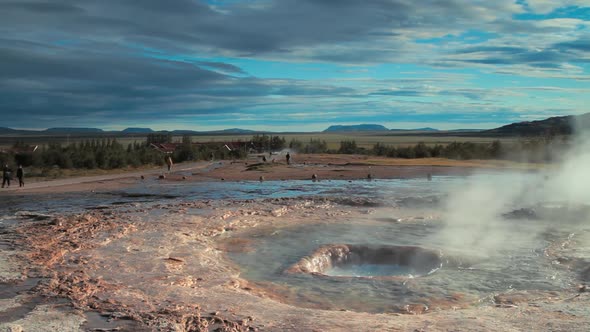 Geyser in Iceland