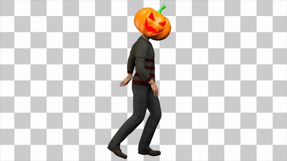 Bad Jack O Lantern Moonwalk