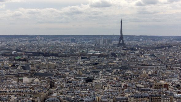 Paris From Sacre Coeur